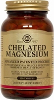 Solgar 0700 Chelated Magnesium 100tabl